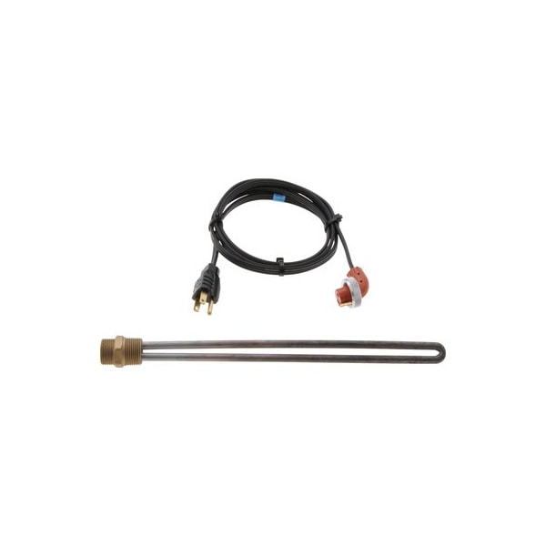 Oil Pan Heater - 300W 120V, 3/4in. Npt - 11-1/8in. Long, Water/Oil, Stainless Stl